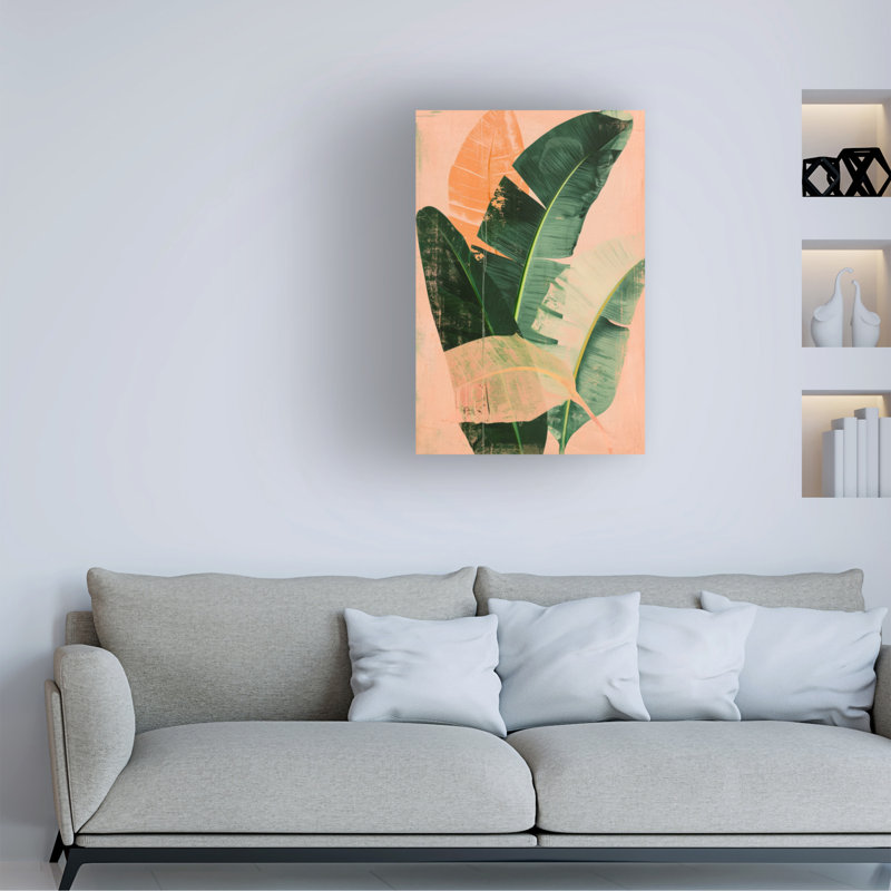 Art sur toile "Randoild Into The Jungle No 2", H 32 po x l 22 po