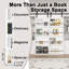 Double Sliding Barn Doors -Four Levels Bookshelf Style Design/Door Lock Installation Hardware Kit Included-111584963