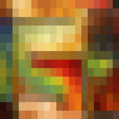 Reproduction sur toile tendue, "Maze of colours" de tosha madart inc.