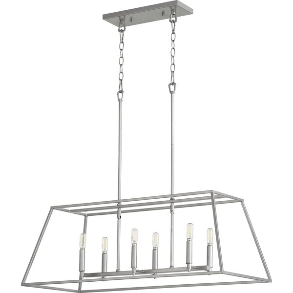 Gracie Oaks Arletta 6 - Light Kitchen Island Pendant & Reviews | Wayfair