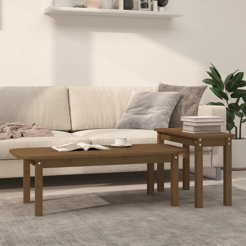 Alliyah Coffee Table, Brown