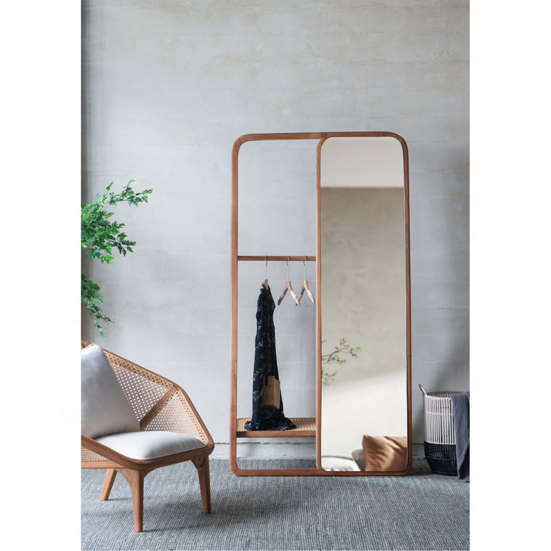 Grand cintre avec miroir 38 x 23 x 71,5 po