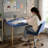 Modern Rectangle Writing Desk with Spacious Work Surface for Home Office, Bedroom and Study-1251800674-1212216060
