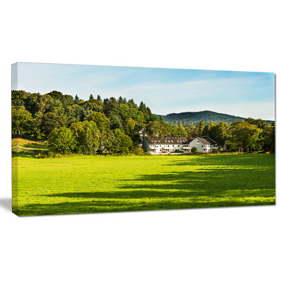 " Alone Farmhouse In Meadow "