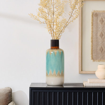 Vase en céramique 15,4 "H