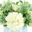 Hydrangea and Eucalyptus Faux Floral Arrangement-1093340594