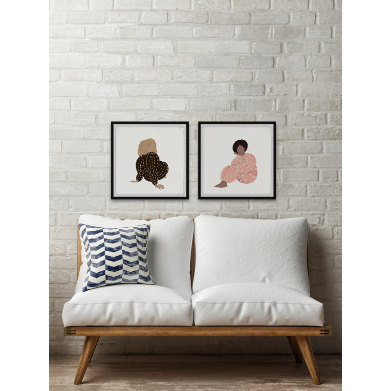 Focus And Win by - Ensemble de 2 reproductions de cadres photo, H 24 po x l 24 po