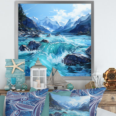 " Glacier Charm In Alaska "