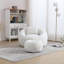 Modern Bean Bag Chair With Ottoman, Pillow-556237125