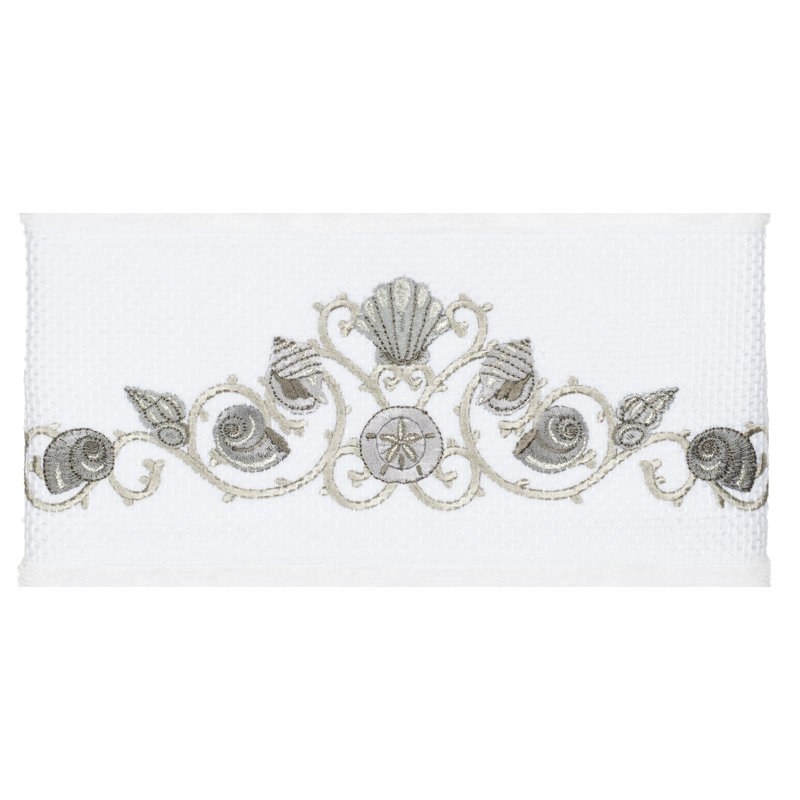 Bella Turkish Cotton Midweight Bath Towel, White