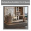 Slate Stainless Steel Writing Desk with Built-In Electrical Outlet-553164915