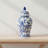 Ceramic Chinoiserie Ginger Jar with Lid-734444207