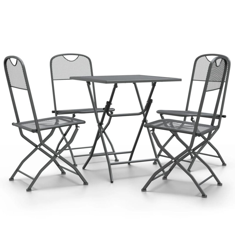 Kouba Square 4 - Person Dining Set, 28.3''H x 23.6''W x 23.6''D