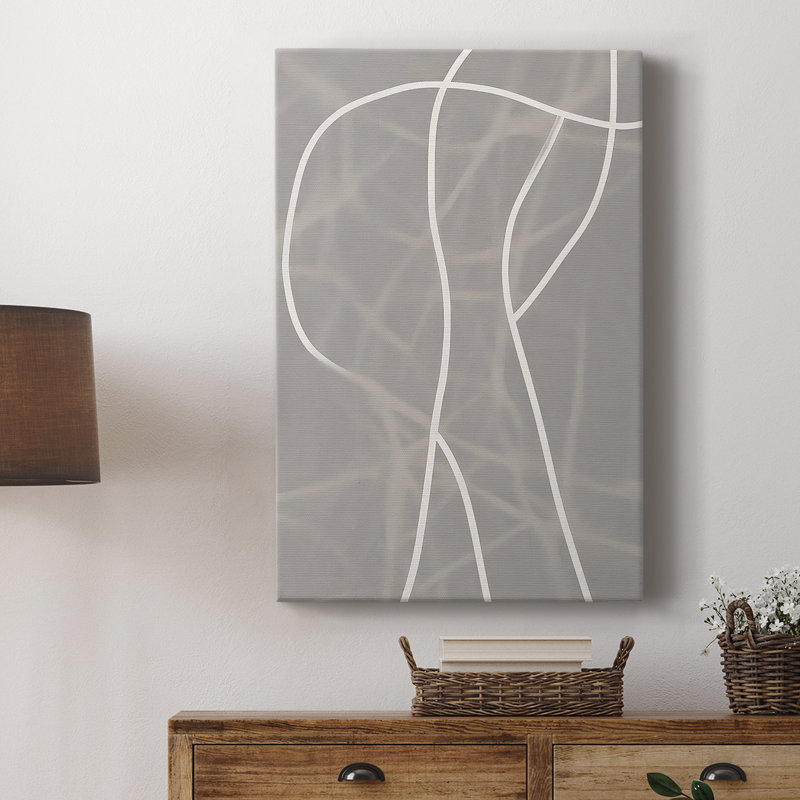 ABSTRACT Series DL XXXV - Cavas de galerie sur mesure, H 48 po x l 32 po