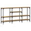 Console Table 160 X 29 X 80 Cm Engineered Wood-1579901280