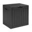 Coffre de terrasse 40 gallons verrouillable pour rangement extérieur-132442958