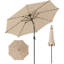 Cayuga 120'' Lighted Market Umbrella-528460684