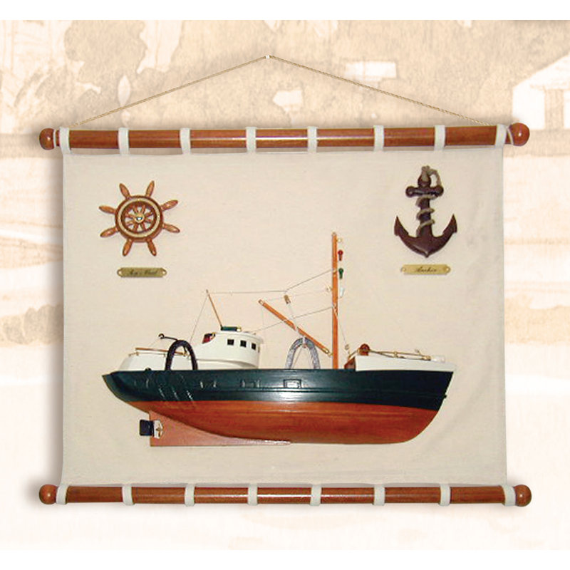 Handmade Nautical & Beach Wall Decor on Canvas