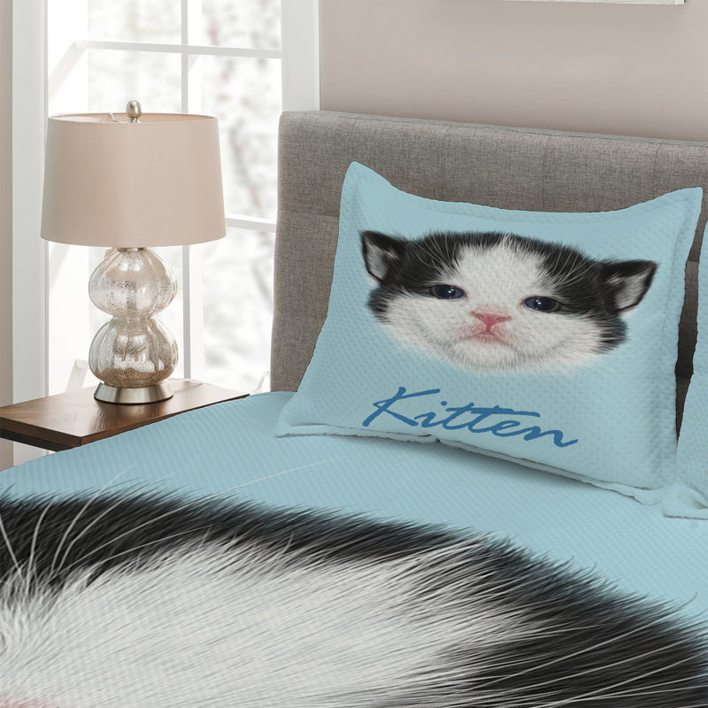 Coverlet, King Bedspread + 2 Shams
