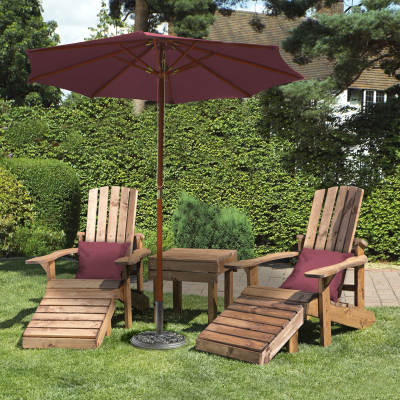 Aidendack Style Set, Burgundy