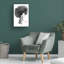 «People Afro Woman 2 on Canvas» par Pechane, reproduction-1962640090