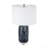 D16.9''Xh28'' Ellis Glass Table Lamp