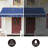 BESUNYST 63.6'' Fabric Cover Retractable Patio Awning-63927404-66013905