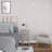 Modern Nightstand with Shelf, Light Mocha, 9.8 x 23.6 x 10.6 inches | 100% Melamine Coated Particle Board, Thickness: 0.7 inches | Stylish & Functional Design for Bedroom, Easy to Assemble & Durable-1297183900-1212678543