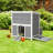 Large Wooden Chicken Coop With 3 Lockable Nesting Boxes-697130419