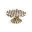 Courtly Check® Ceramic Fluted Cake Stand