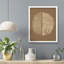 «Wood Grain Geometric Texture» sur papier-98267353-98267357