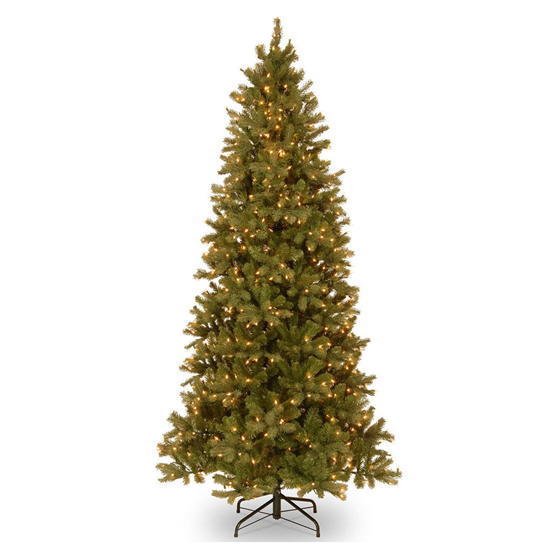 Pre-Lit Fir Christmas Tree, 9'