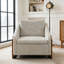 Fauteuil en tissu d'ameublement Chenille-37367235
