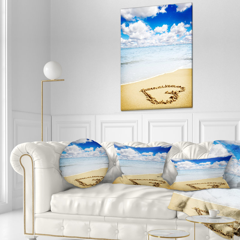 Coussin Seascape, Rectangulaire, 12 po x 20 po