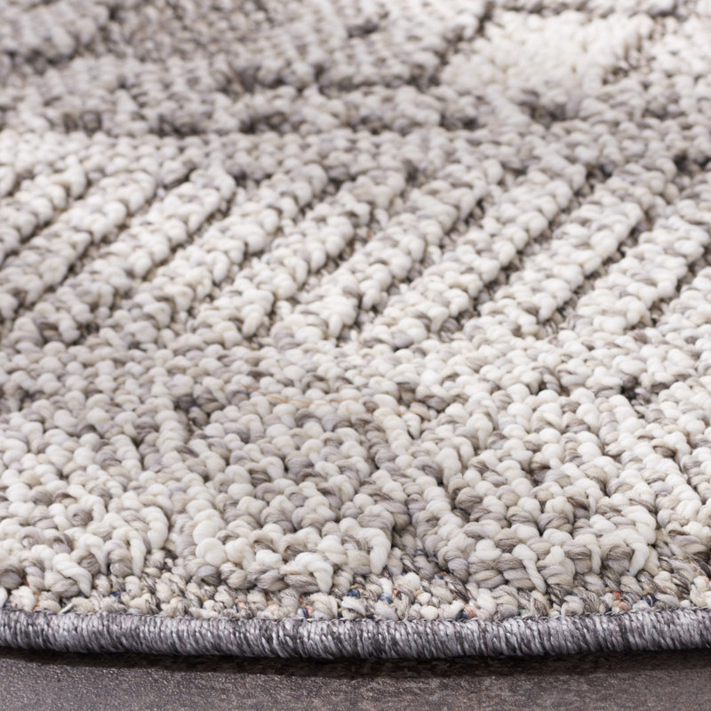Tapis intérieur / extérieur Abbigael 800 Performance Southwestern, Rond 6 pi 7 po