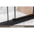 Single Sliding Shower Door, 1/4 "(6 Mm) Clear Tempered Glass 56 - 60 "W X 76" H, Stainless Steel Square Tube Track, Proof Film And Handle In Matte Black For Bathroom Door Handle, Film,