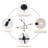 Fahren 6 - Light Sputnik Sphere Chandelier