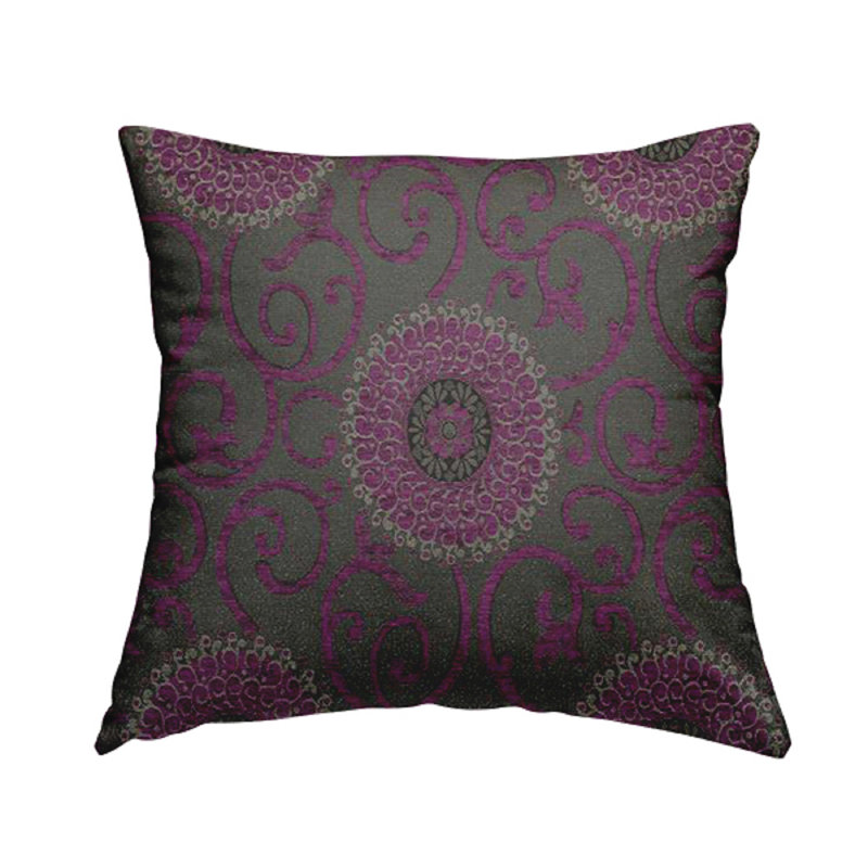 Chrisha Floral Rectangular Throw Cushion