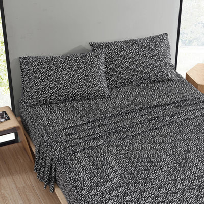 Mini Unikko 200 Thread Count 100% Cotton Sheet Set