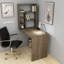 Computer Desk with Shelves Wall Mountable Lindzy-68938383