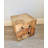 Teak Block Display Table