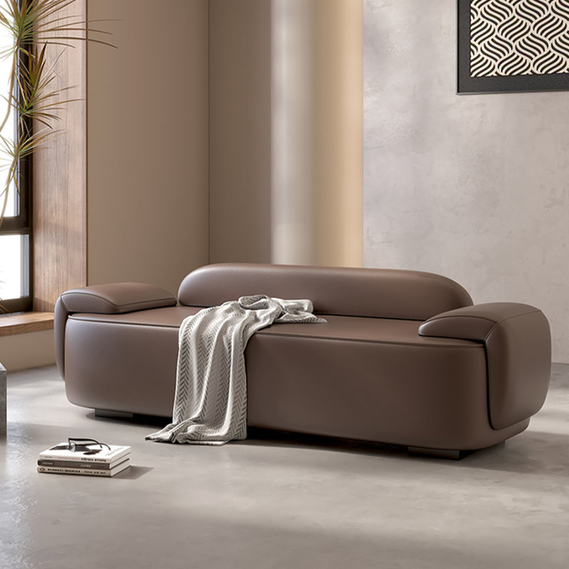 Upholstered Bench, Coffee