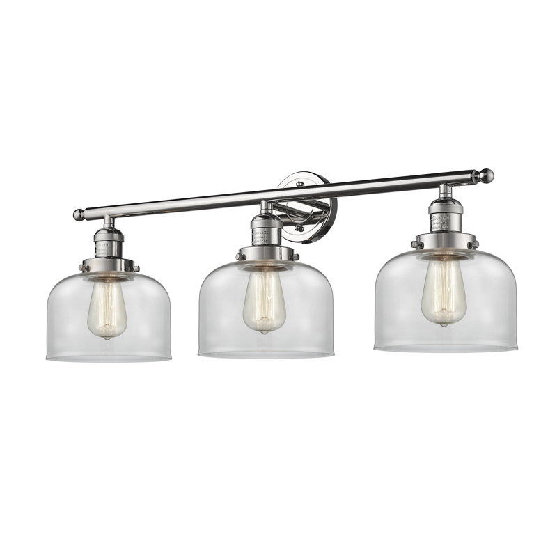 Chaparro Armed Sconce, Matte White Cased, 11" H x 32" W, Polished Nickel