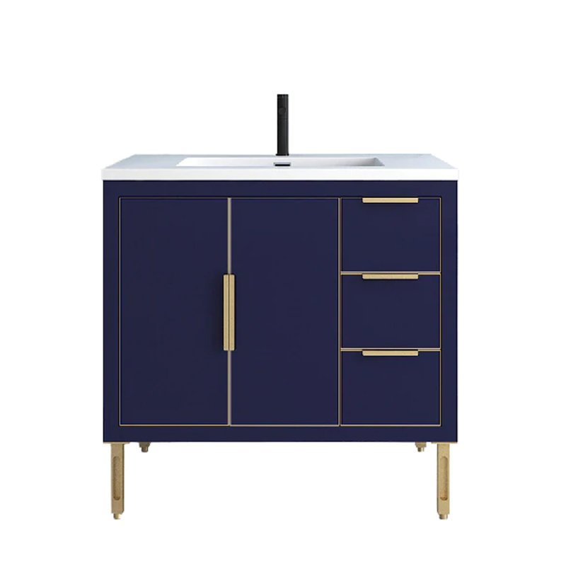 35.44'' Single Bathroom Vanity with Top