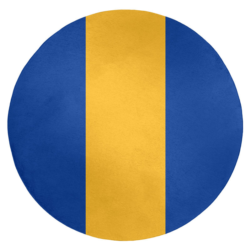 Chenille Indoor Rug, Round 5'
