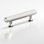 Hexagonal, Beveled Cabinet Pull With Flared Posts
