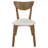 Off-White And Chestnut 5-Piece Dining Set