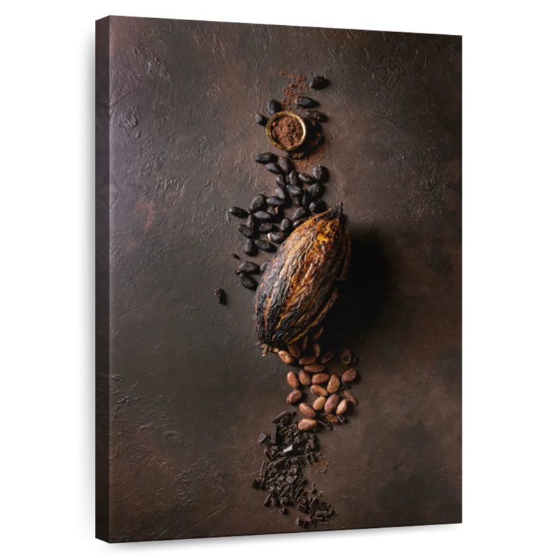 Yarlin Cocoa Beans Assortment, 45" H x 30" W