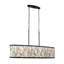 Luminaire suspendu linéaire 6 lumières Scribble