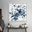Indigo Garden I - reproduction d'art sur toile-810008368-810008375